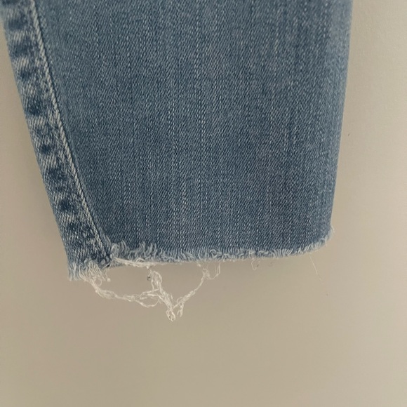 HUDSON TALLY SKINNY RAW HEM MID-RISE Size 28 - Picture 10 of 12